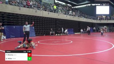 130 lbs Semifinal - Fiona Ritchie, Bryans Road vs Sienna Miller, Harrisburg