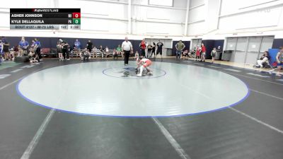 M-75 lbs Consi Of 8 #1 - Asher Johnson, MI vs Kyle Dellaquila, PA