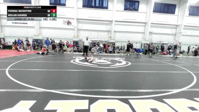 B-55 lbs Consi Of 16 #2 - Fionna McEntire, WV vs Nolan Hawes, WV