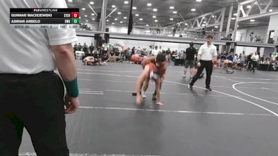 144 lbs Round 5 (6 Team) - Adrian Arbelo, Seagulls WC vs Gunnar Maciejewski, Steller Trained Caij Vanda