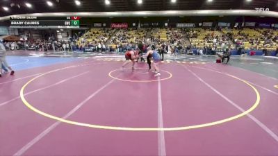 215 lbs 3rd Place Match - Brady Calmes, Glenrock Wrestling Club vs Chisum Blum, Chamberlain Cubs