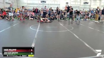 72 lbs Round 5 (8 Team) - Greyson Brown, Revolution Elite vs Anze Williams, Meridian Maniacs