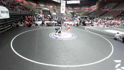 140 lbs Tiarra Bibbens, TCWA - Tri-Counties Wrestling Association vs Khloe Meisenbach, BAWA-Bay Area Wrestling Association