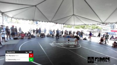 155 lbs Round Of 16 - Melissa Moreno, Menifee Wrestling vs Isabel Zabronsky, NorCal Queens