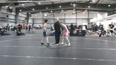 48 kg 1st Place Match - Lucas Forman, Wyoming Seminary College Preparatory High School Wrestling vs Jack Thrush, RBY WC