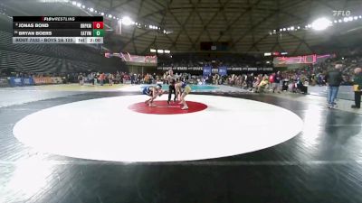 Boys 2A 120 lbs Champ. Round 1 - Bryan Boers, Eatonville vs Jonas Bond, Deer Park