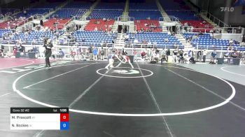 117 lbs Cons 32 #2 - Mary Prescott, Wisconsin vs Nora Bockes, Iowa