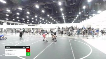 114 lbs Consolation - Diego Chacon, Juggernaut WC vs Sebastian Kiyan, Mantanona TC