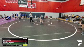 165 lbs Round 2 (6 Team) - Hunter Wilson, Kansas Gold vs Amy Sorto, TMNT