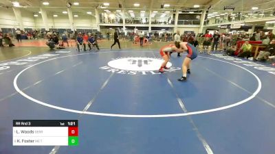 165 lbs Rr Rnd 3 - Lillia Woods, Derry NH vs Kendall Foster, ME Trappers WC