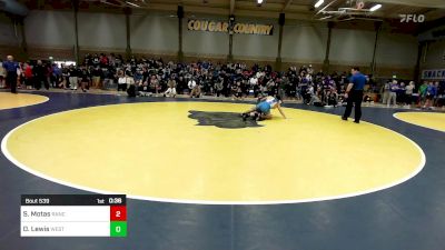 173 lbs Consi Of 16 #1 - Sunni Motas, Rancho Bernardo vs Donathan Lewis, West Linn (OR)