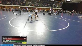 74 lbs Cons. Round 1 - Colin Smith, McDominate Training Center vs Elijah Bilden, Iowa