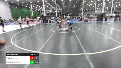 174 lbs Rr Rnd 1 - Travis Walton, River Valley Rebels vs Brody Kountouris, Lions Wrestling Club