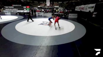 Cons. Semis - Tilly Kakuk, Chino High School Wrestling vs Angelina Borelli, Dethrone Wrestling Club