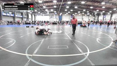 145 lbs Consi Of 16 #2 - Preston Crone, SC vs Simeon Barrett, VA