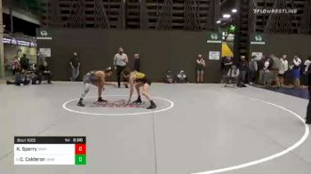 120 lbs Prelims - Keaton Sperry, Unattached 45 vs Chris Calderon, Unattached 28