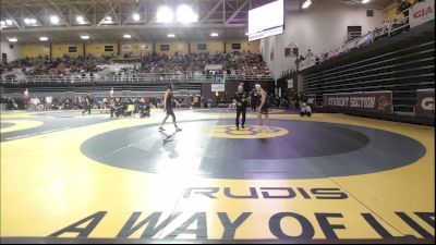 113 lbs Consi Of 16 #1 - Peter Mitchell, Kinkaid School vs Billy McMurtrie, Gonzaga College High School