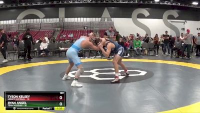 139 lbs Placement Matches (8 Team) - Ryan Angel, Team Missouri vs Tyson Kelsey, Legacy National