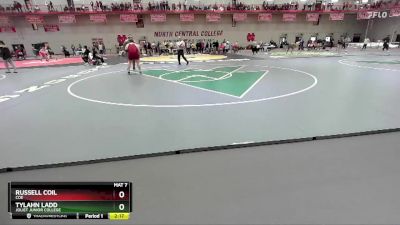 285 lbs Champ. Round 1 - Tylahn Ladd, Joliet Junior College vs Russell Coil, Coe