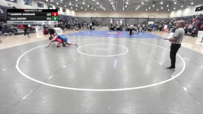 152 lbs Champ. Round 1 - Lila Jaster, South Lakes vs Jasmine Andrade, Lord Botetourt