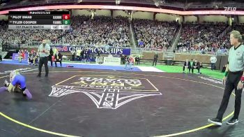 D2-106 lbs 1st Place Match - Pilot Swab, Lakeshore HS vs Tyler Cooper, Plainwell HS