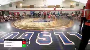 90 lbs Rr Rnd 3 - Patrick Sorensen, EAC W.E. vs Griffin Webber, Indiana Outlaws White