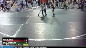 70 lbs Round 3 - Harvin Unger, Yuma Wrestling Club vs Britton Bratcher, Victory Wrestling Club - VTC