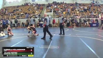 136 lbs Round 5 - Esabel Gutierrez, Springfield Spartans vs Carlee Compton, Bellefontaine