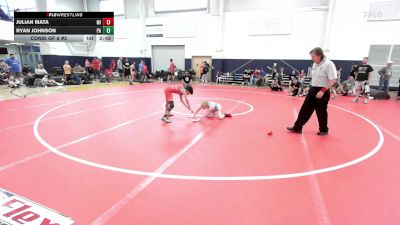 J-75 lbs Consi Of 8 #2 - Julian Mata, MI vs Ryan Johnson, PA