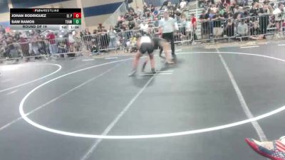 150 lbs Round Of 16 - Johan Rodriguez, El Paso HS vs Sam Ramos, Team Credo