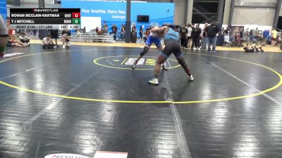171 lbs Final - Rowan McClain-Hartman, Huntingdon vs T J Mitchell, Monroeville