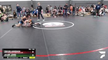 120 lbs Semifinal - Jacoby Jones, Mat Sense Wrestling vs Trevor Anderson, Team Aggression Wrestling Club