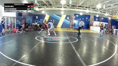 157 lbs Round 6 (8 Team) - Cole Manning, Wakulla WC vs Julian Bell, Pasco Wolfpack