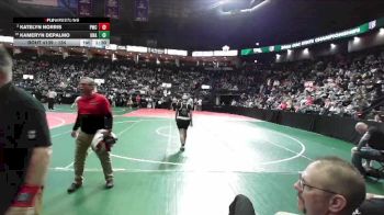 134 lbs Champ. Round 2 - Kameryn DePalmo, Unattached vs Katelyn Norris, PWCA