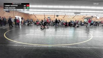 93 lbs Semifinal - Cidney Schaffer, Dalton vs Kael Majcher, Turbotville