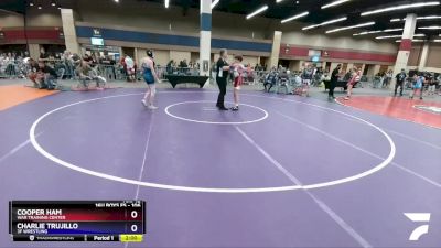 106 lbs Semifinal - Cooper Ham, WAR Training Center vs Charlie Trujillo, 3F Wrestling