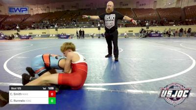 98 lbs 5th Place - Conner Smith, Maverick Elite Wrestling vs Camden Runnels, Honey Badgers Wrestling Club