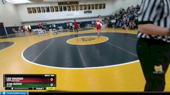 162 lbs Cons. Round 2 - Zaid Bayan, Allen vs Lee Wagner, Highland Park