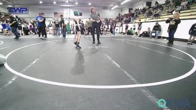 64 lbs Final - CJ Tyler, Black Fox Wrestling Club vs Parker Mabe, Quezada Wrestling Academy