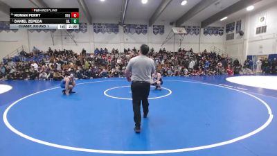 154 lbs Champ. Round 1 - Daniel Zepeda, Gilroy vs Roman Perry, Soquel