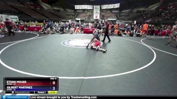 120 lbs Placement Matches (16 Team) - Ethan Mouer, OCWA vs Gilbert Martinez, KTWA