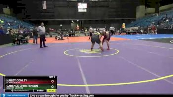 235 lbs Cons. Semi - Cadence Christenson, Basehor-Linwood vs Hailey Conley, Olathe-North