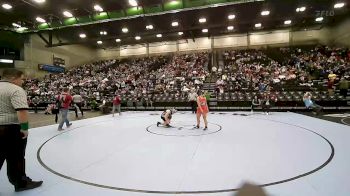 135 lbs Quarterfinal - Sage Ross, Spanish Fork vs Alexandra Gates, Cedar Valley