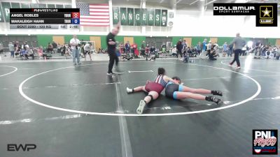 120 kg Rr Rnd 2 - Angel Robles, Young Guns Nashville Wrestling vs Makaleigh Hahn, Thoroughbred Wrestling Academy