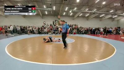 155 lbs Cons. Round 5 - Malia Bornhoft, Severance vs April Reyes Smith, Thornton