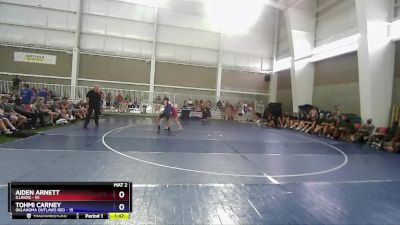 138 lbs Quarterfinals (8 Team) - Aiden Arnett, Illinois vs Tohmi Carney, Oklahoma Outlaws Red