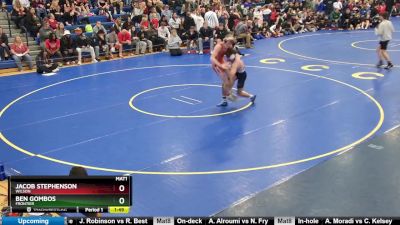 170 lbs Quarterfinal - Jacob Stephenson, Wilson vs Ben Gombos, Frontier