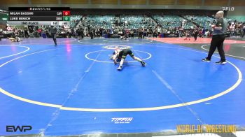 64 lbs 2nd Place - Milan Bassiri, Capital City Wrestling Club vs Luke Minich, Shootbox
