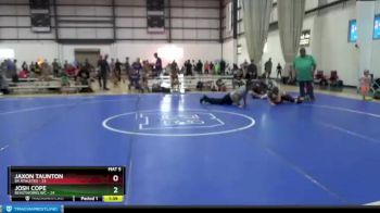 100 lbs Round 5 (8 Team) - Josh Cope, BEASTWORKS WC vs Jaxon Taunton, 84 ATHLETES