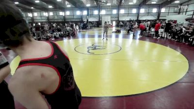 132 lbs Round 1 (8 Team) - Maddax Hacking, Uintah vs Logan Gunderson, Bear River